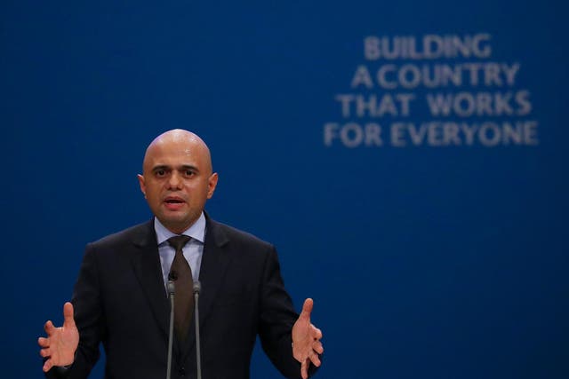 Sajid Javid said that those bills would now be written off
