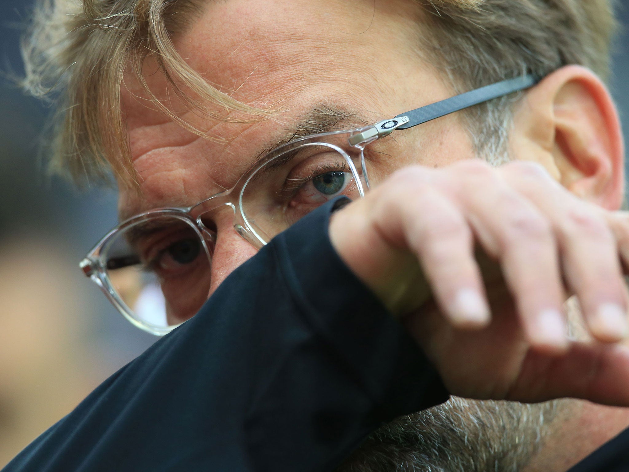 &#13;
Jurgen Klopp was disappointed at more lost points &#13;