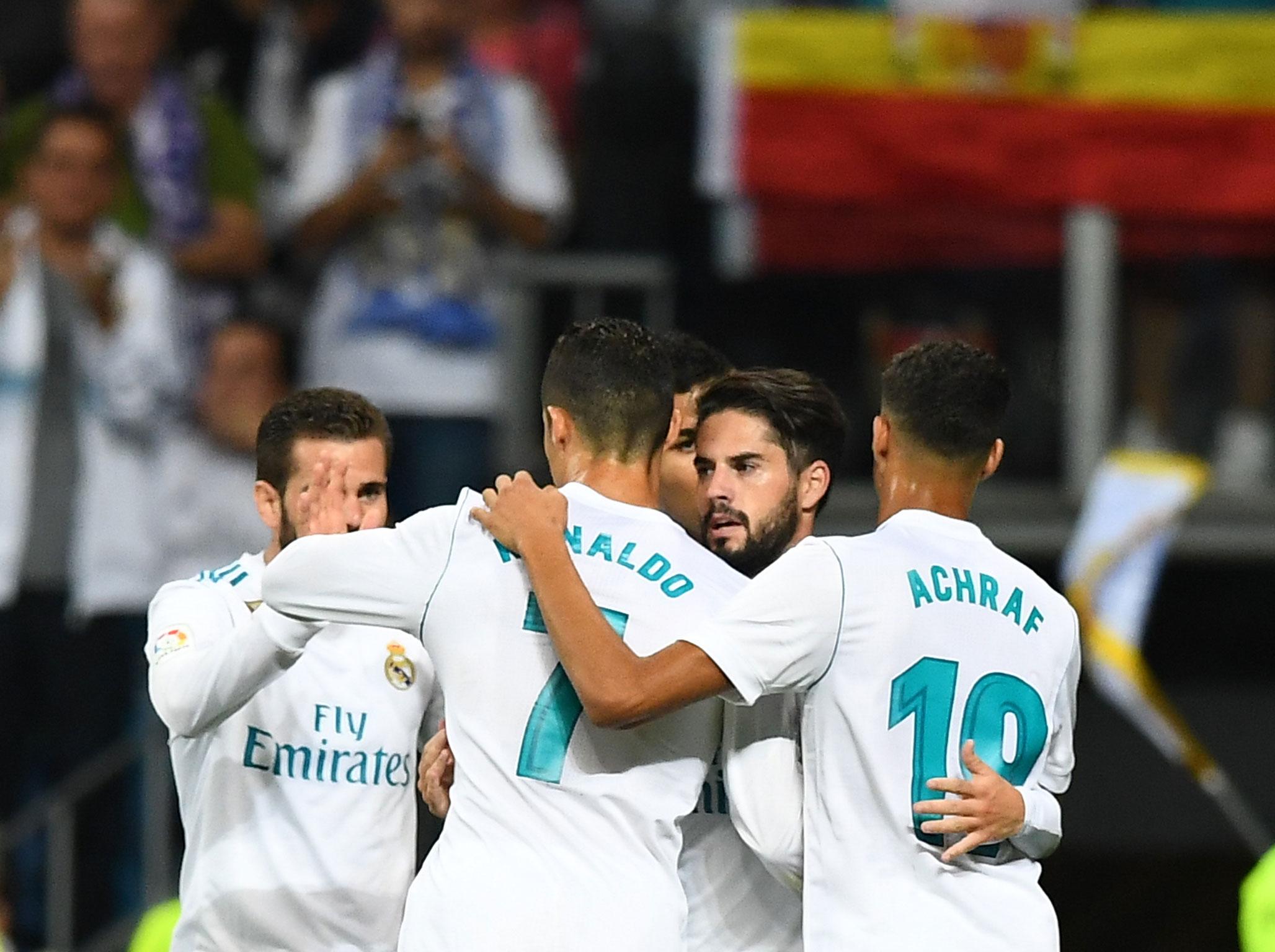 Isco scored both goals as Real finally got a win in front of their own fans