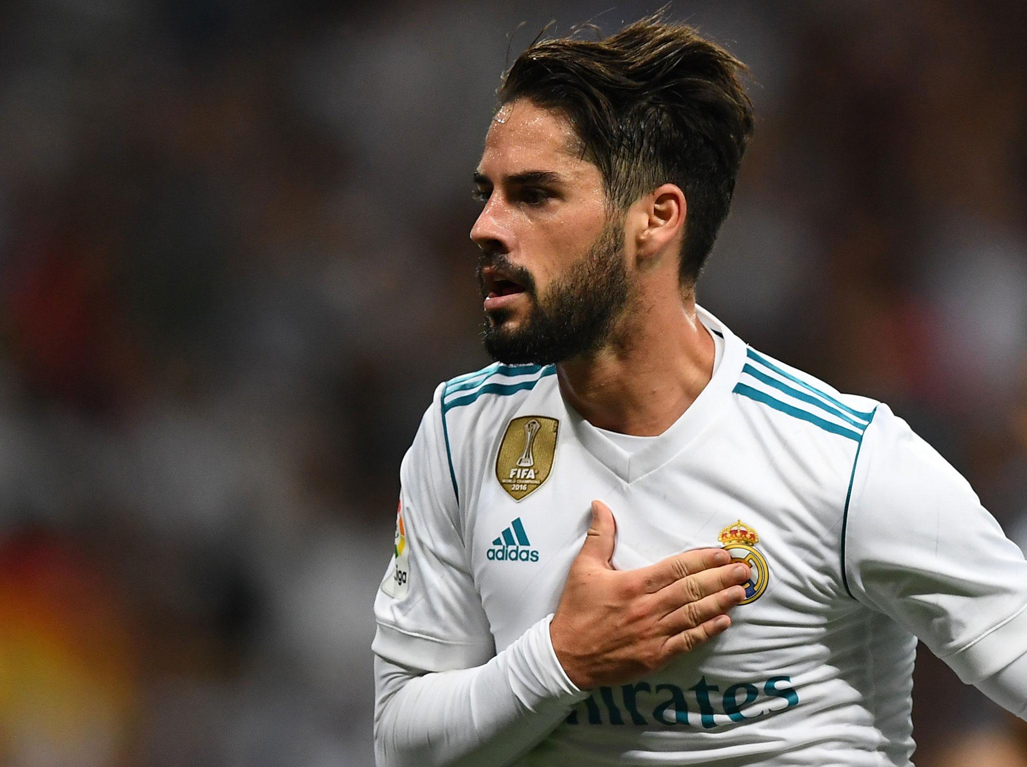 Isco scored both goals as Real Madrid earn their first home win of the season