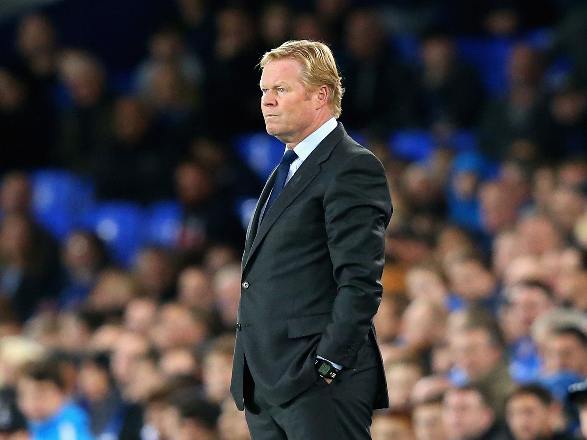 The Dutchman was sacked following Everton's 5-2 defeat by Arsenal