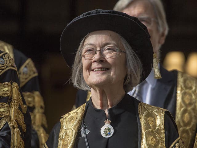 Lady Hale, the first female president of the UK's highest court, said austerity had disproportionately hit women, the disabled and minorities
