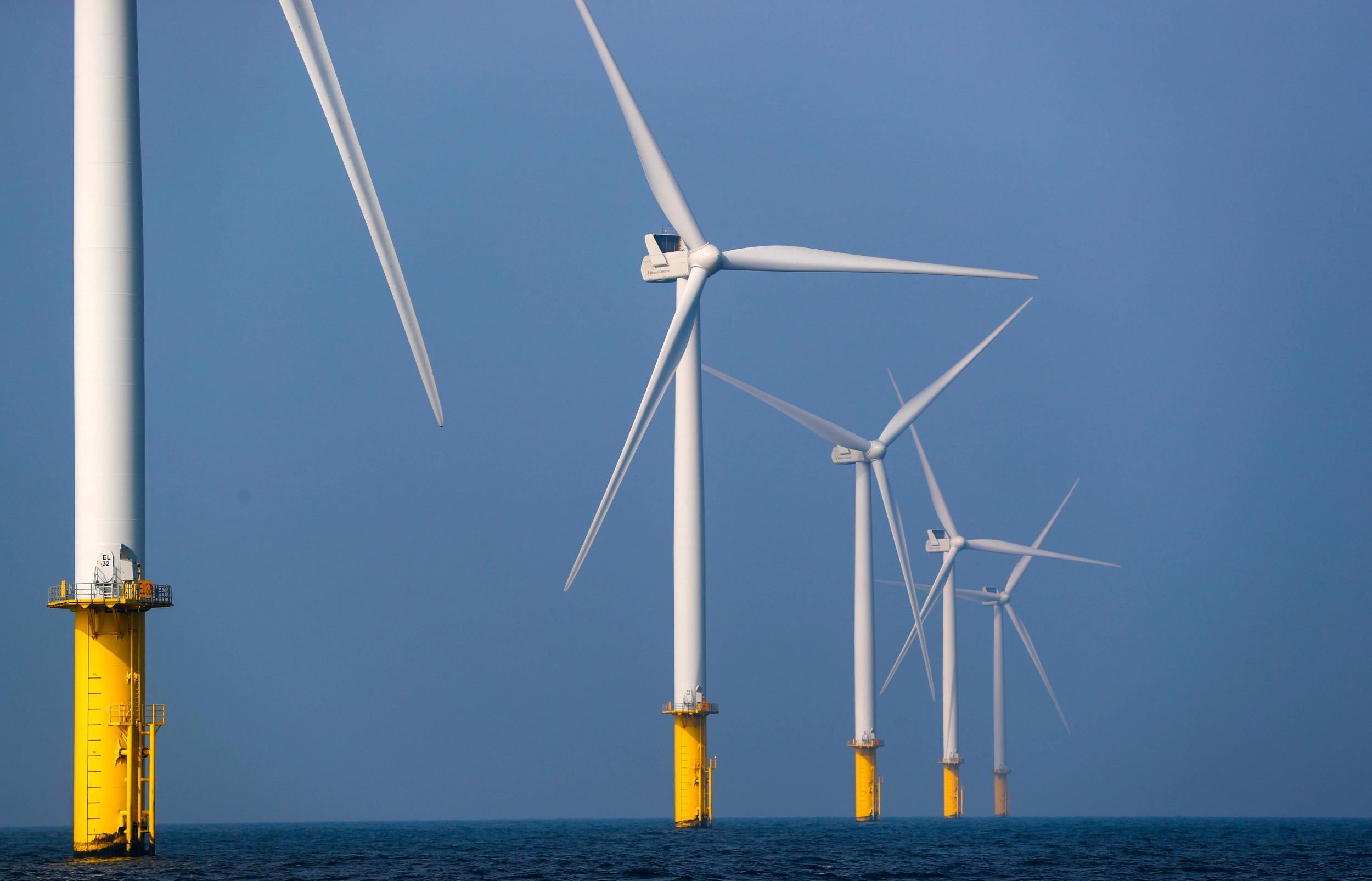 Energy firm Eneco has offshore wind turbines across the Netherlands
