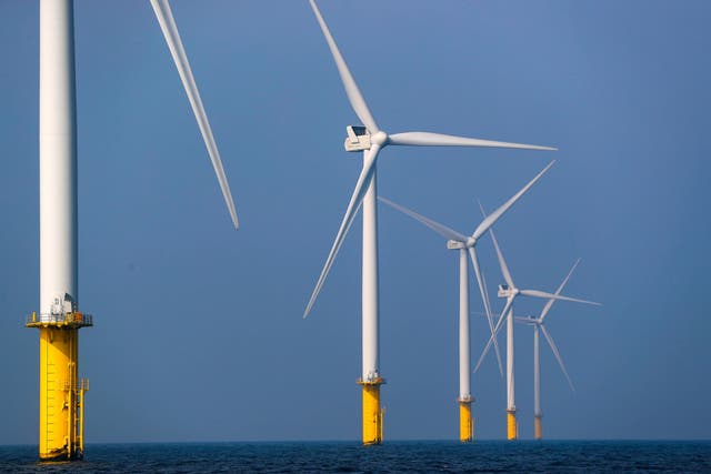 Energy firm Eneco has offshore wind turbines across the Netherlands