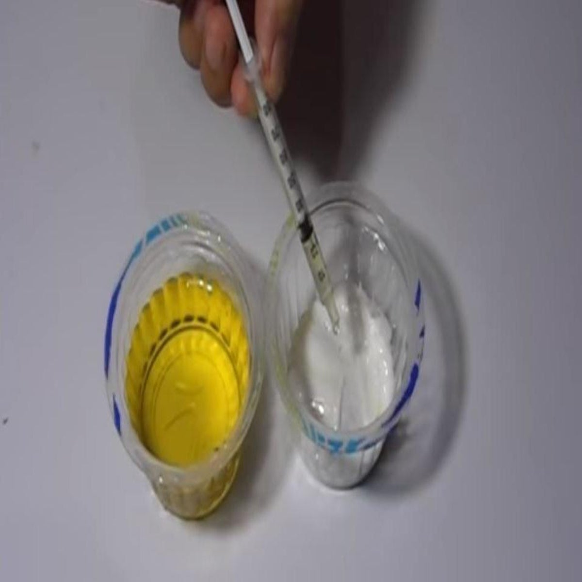 a homemade pregnancy test with salt -   Homemade pregnancy test,  Pregnancy test, Diy pregnancy test