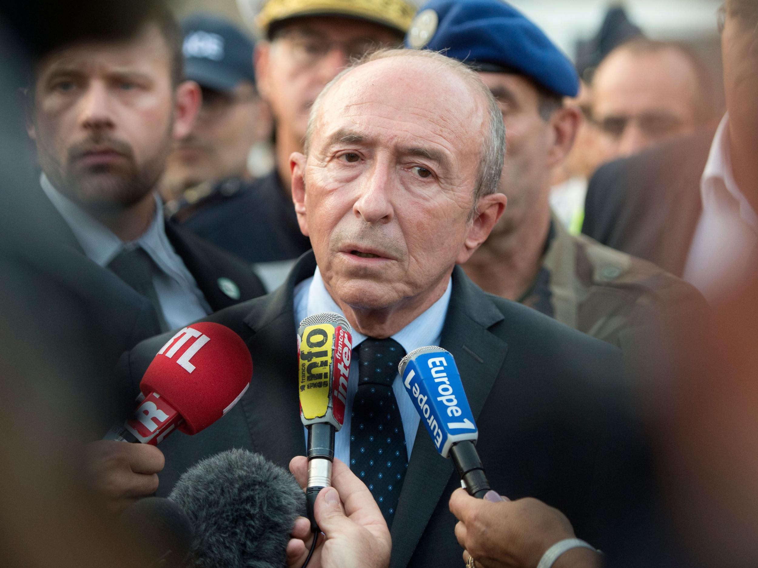 French interior minister Gerard Collomb confirmed one of the suspects was known to officials