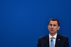 Jeremy Hunt ridiculed for claiming Tories ‘set up’ the NHS