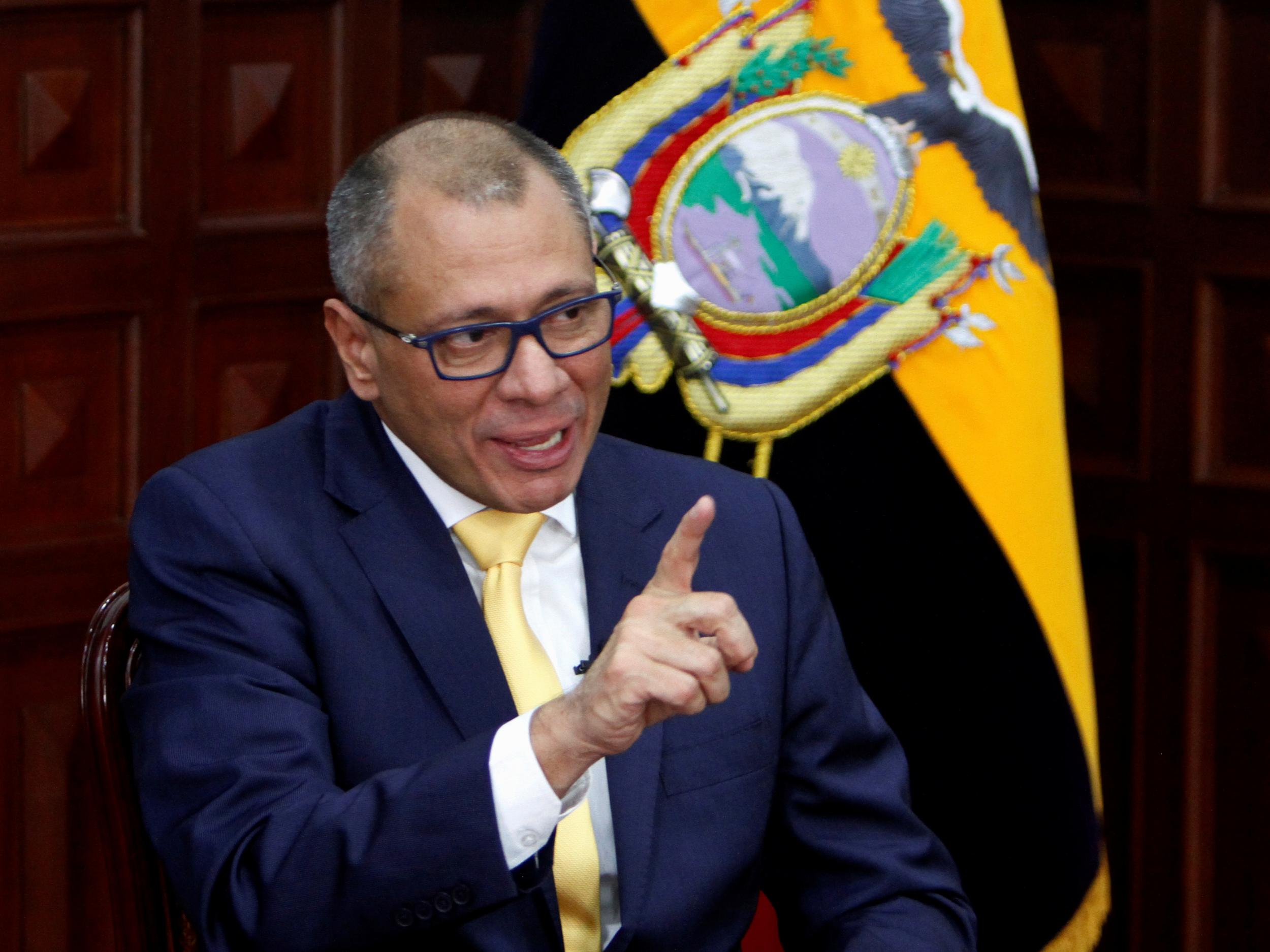 Ecuador's Vice President Jorge Glas