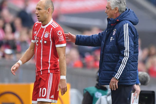 Ancelotti was sacked as Bayern Munich manager last week