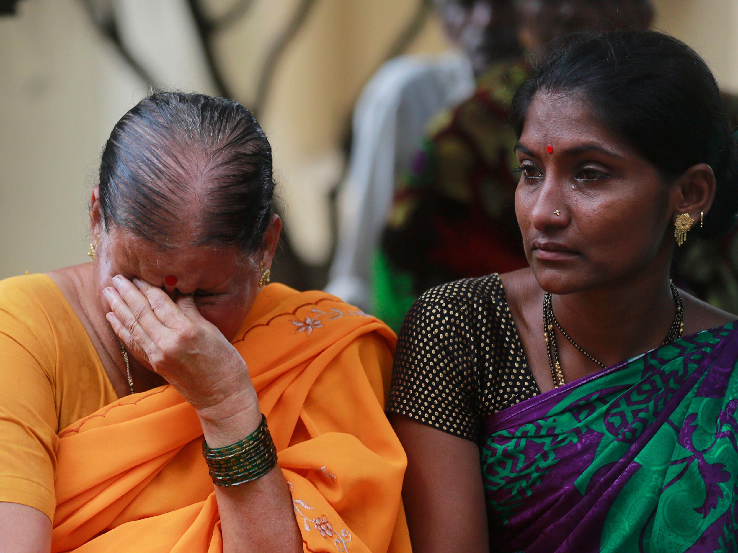 Two survivors of the stampede, which killed 23