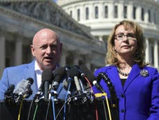 Gabby Giffords’ husband says Las Vegas shooting is ‘domestic terrorism’