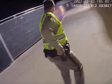 Police body camera footage shows chaotic search for Las Vegas gunman