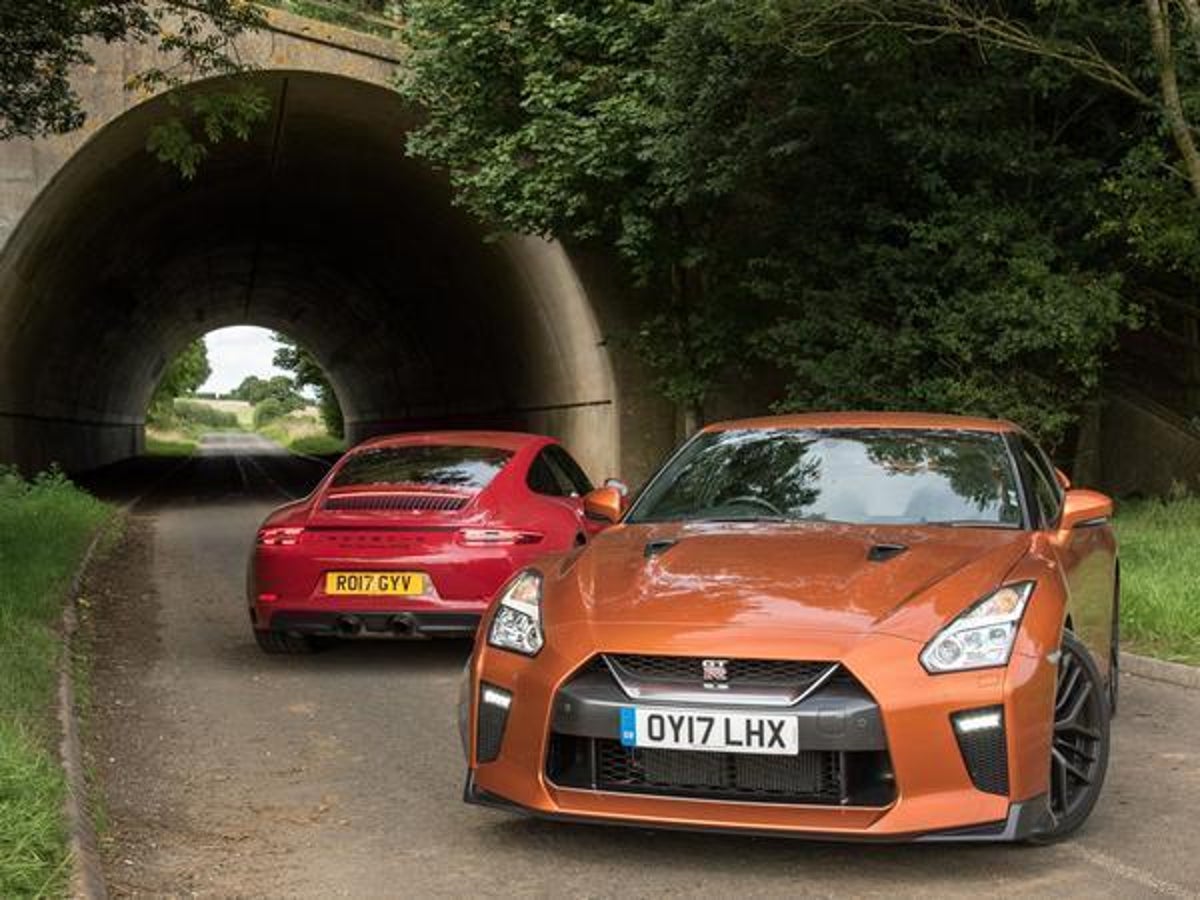 Gt Sports Cars Nissan Gt R V Porsche 911 Gts The Independent The Independent