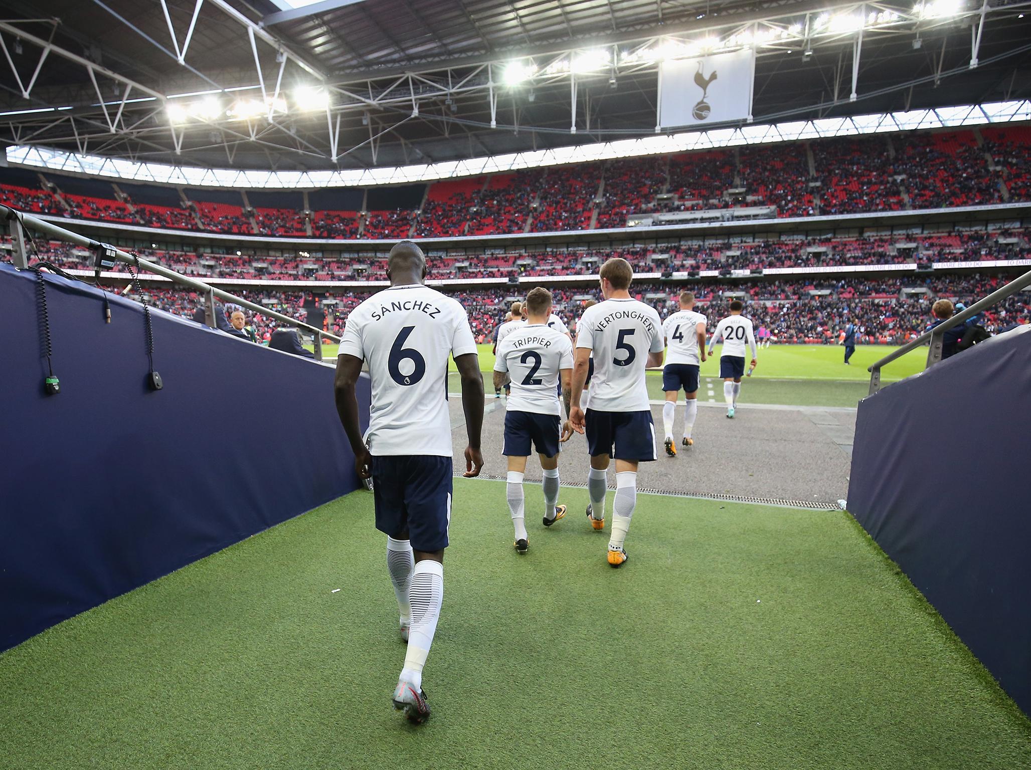 Tottenham haven't enjoyed any home comfort so far (Tottenham Hotspur FC via Getty)