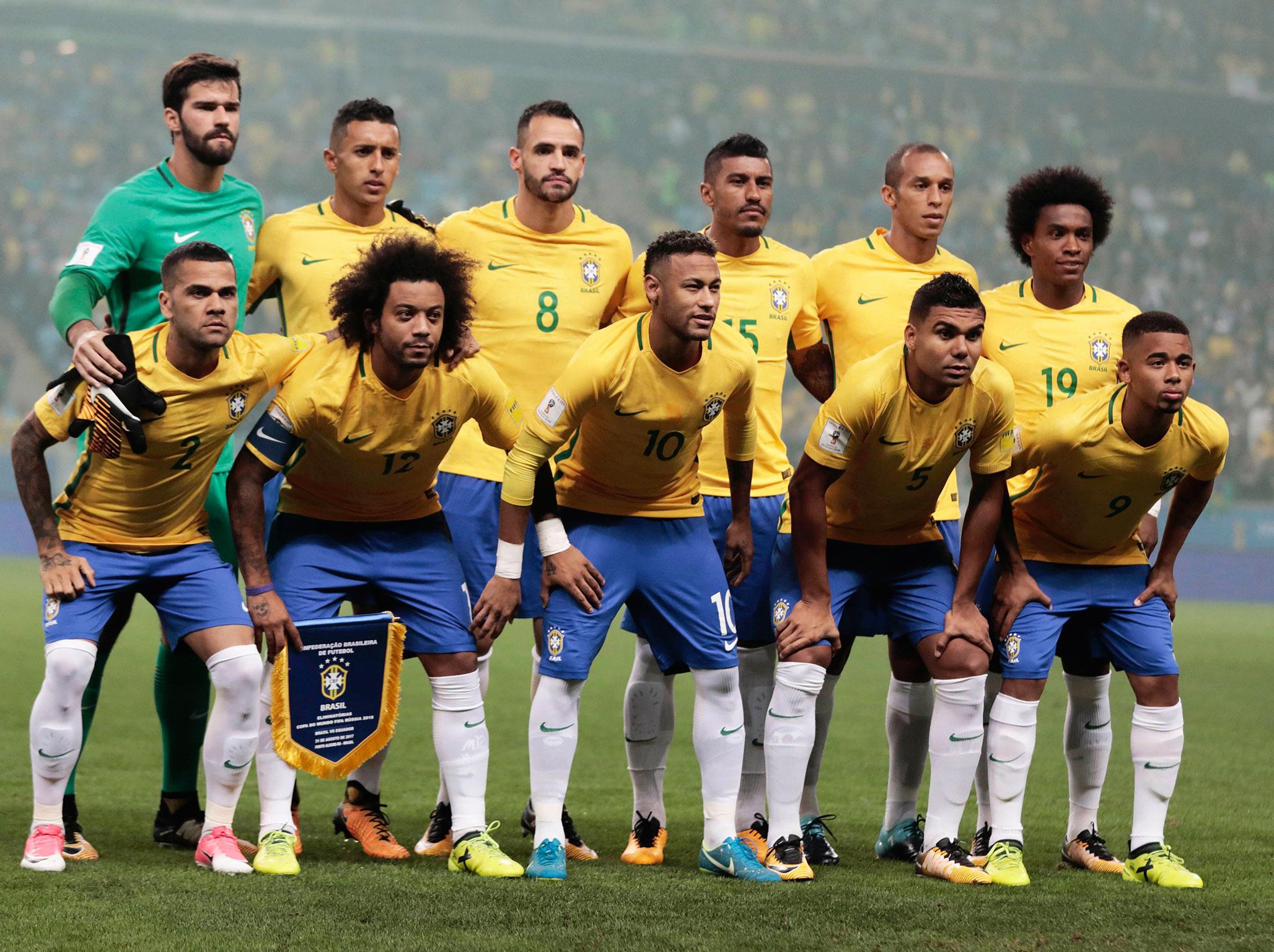Brazil head into Russia as one of the tournament favourites