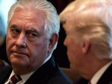Rex Tillerson 'called Donald Trump a moron and threatened to quit'