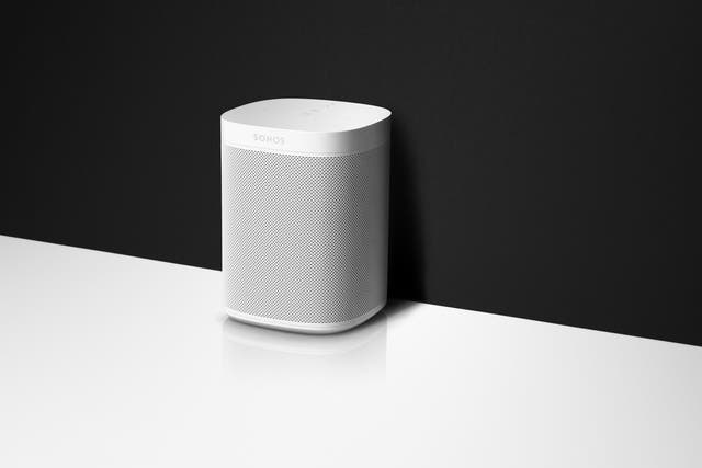The new Sonos speaker is a little more square, but is otherwise remarkably similar