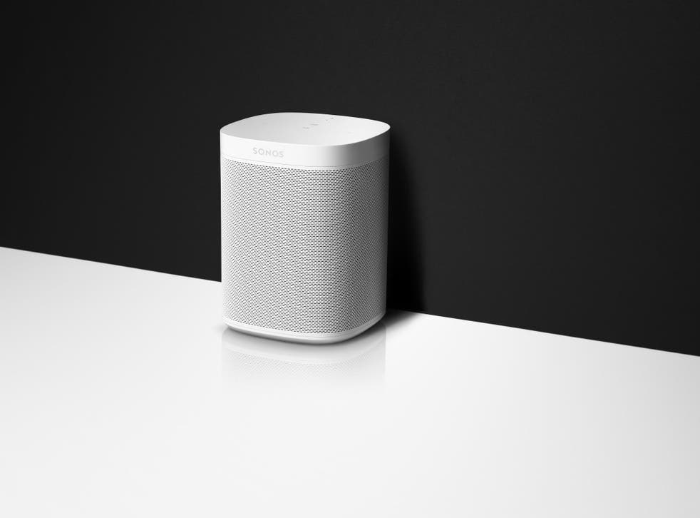 The new Sonos speaker is a little more square, but is otherwise remarkably similar