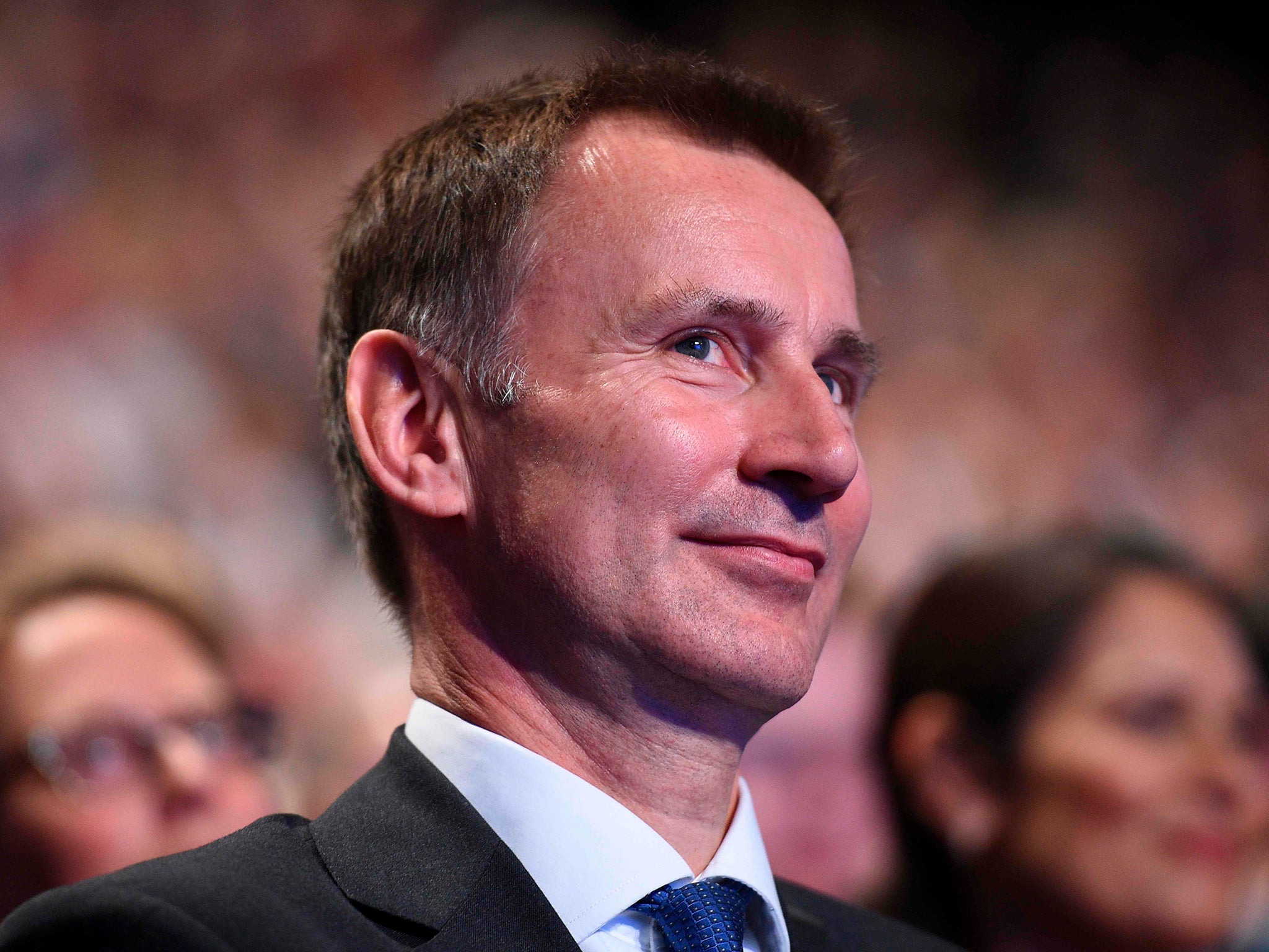 Jeremy Hunt gave a speech at the Tory Party conference which raised a few eyebrows