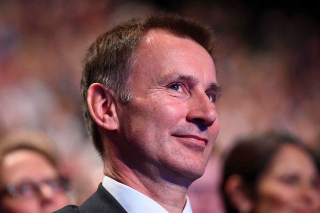 Jeremy Hunt gave a speech at the Tory Party conference which raised a few eyebrows