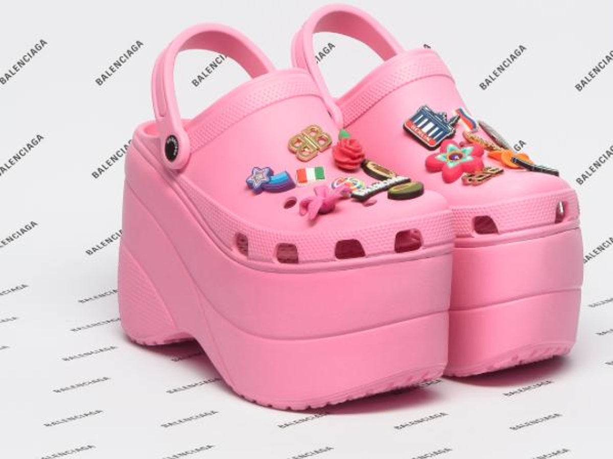 Balenciaga X Crocs: The World'S Ugliest Shoe Just Got A High-Fashion  Makeover | The Independent | The Independent
