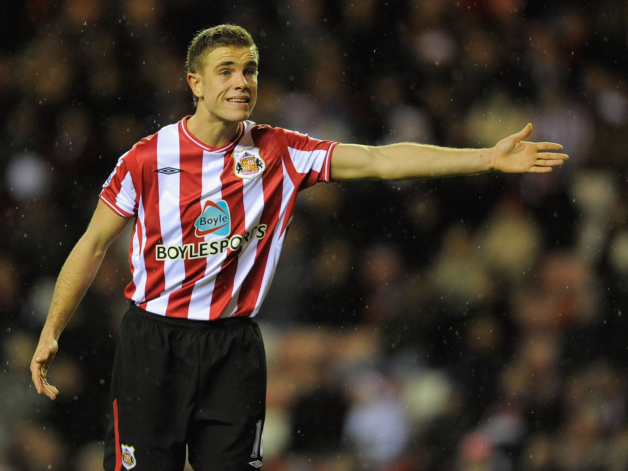 Jordan Henderson during his Sunderland days