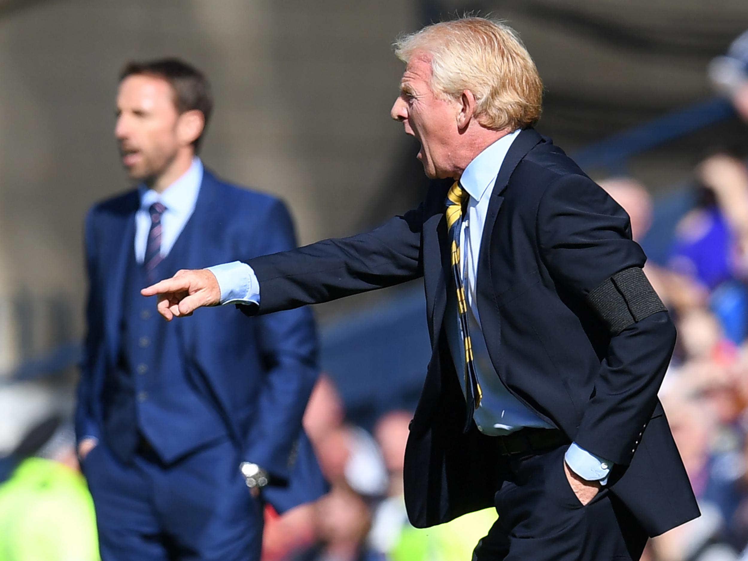 Strachan was denied four wins from the last four against England