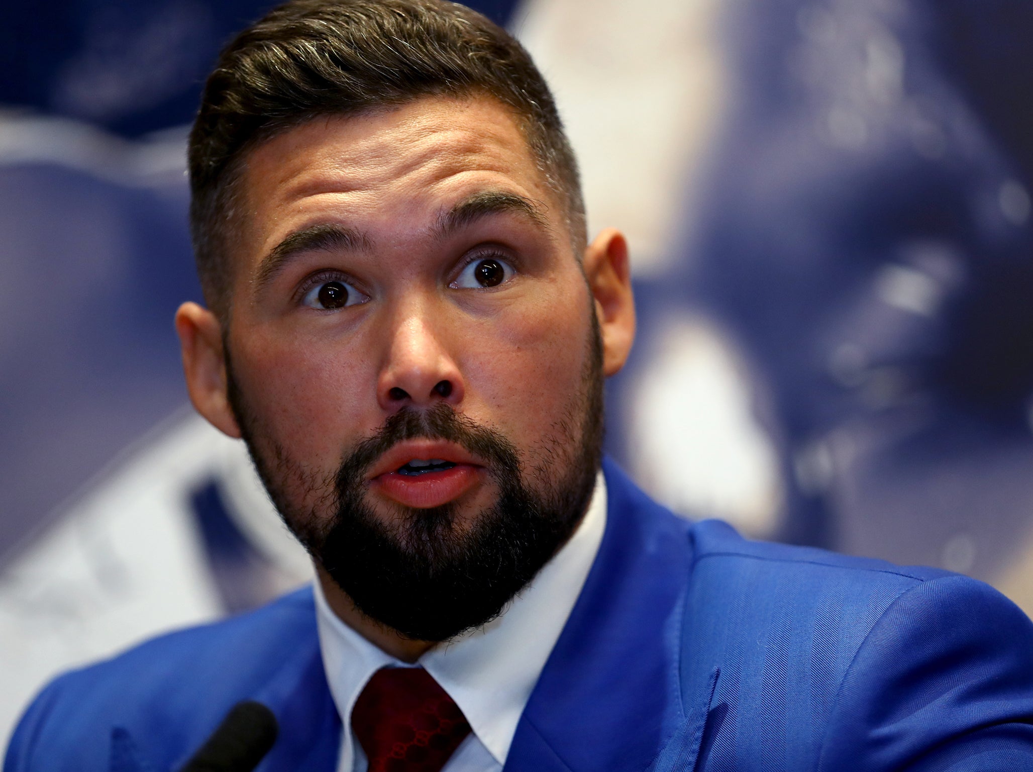 Bellew wasn't in the mood to crack jokes