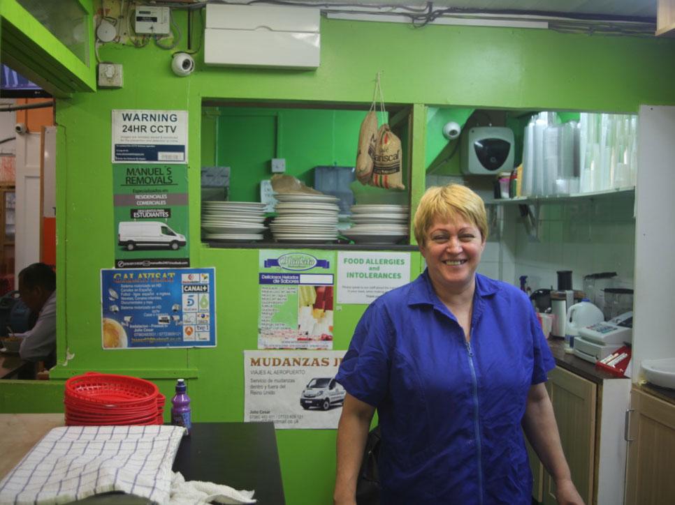 Blanca Fernandez began as a cleaner but is now a proud business owner