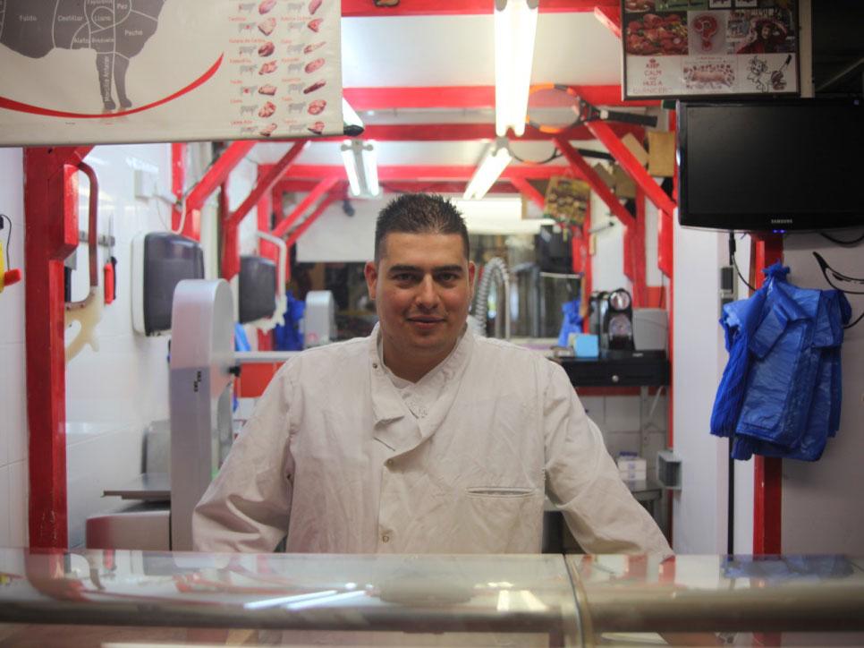 Daniel Martinez has worked in his family run butchers in the market since 2006