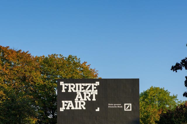 Frieze Art Fair is in full swing in London's Regent’s Park for those who enjoy strutting up and down 