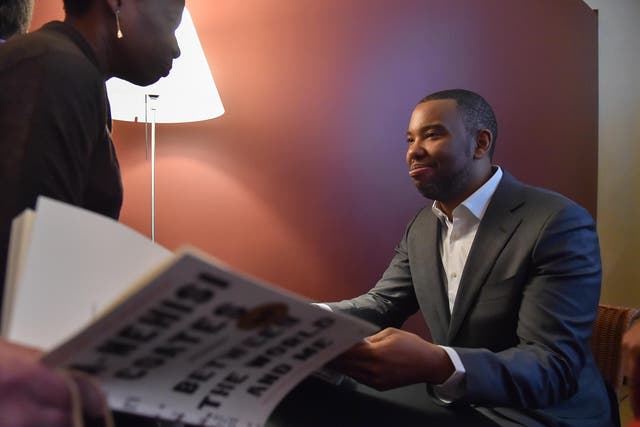 Ta-Nehisi Coates appears at a discussion at the Musee Dapper in Paris