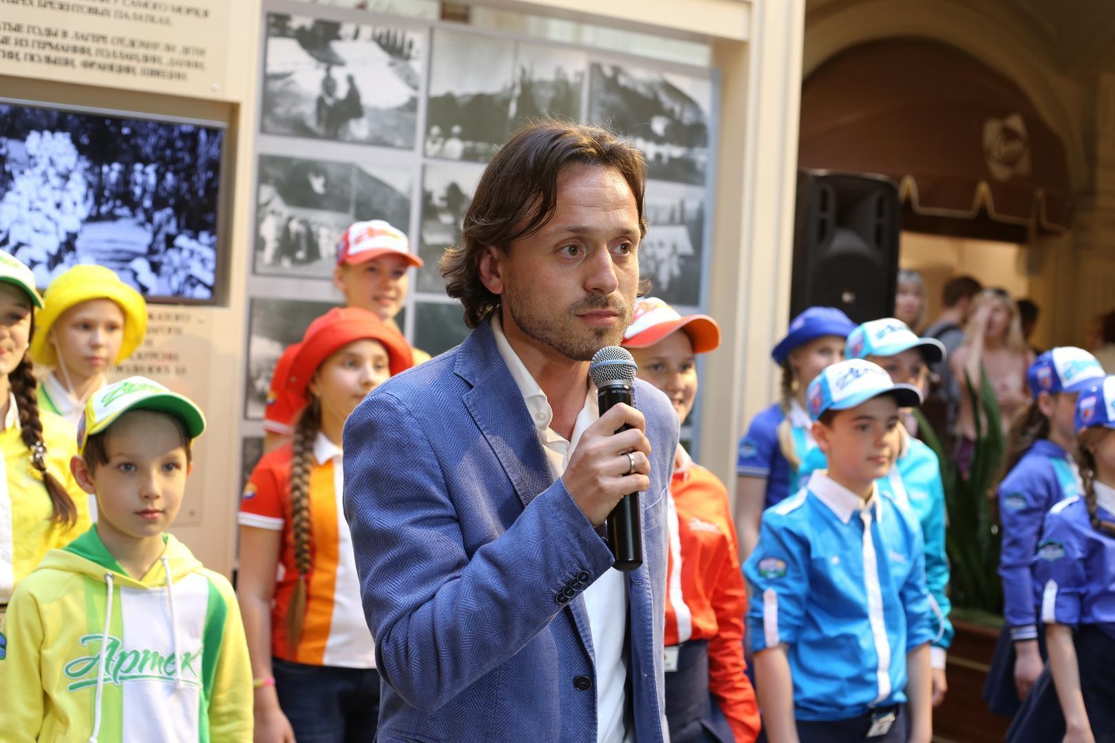 Artek director Alexey Kasprzhak joined the international children's centre in 2014
