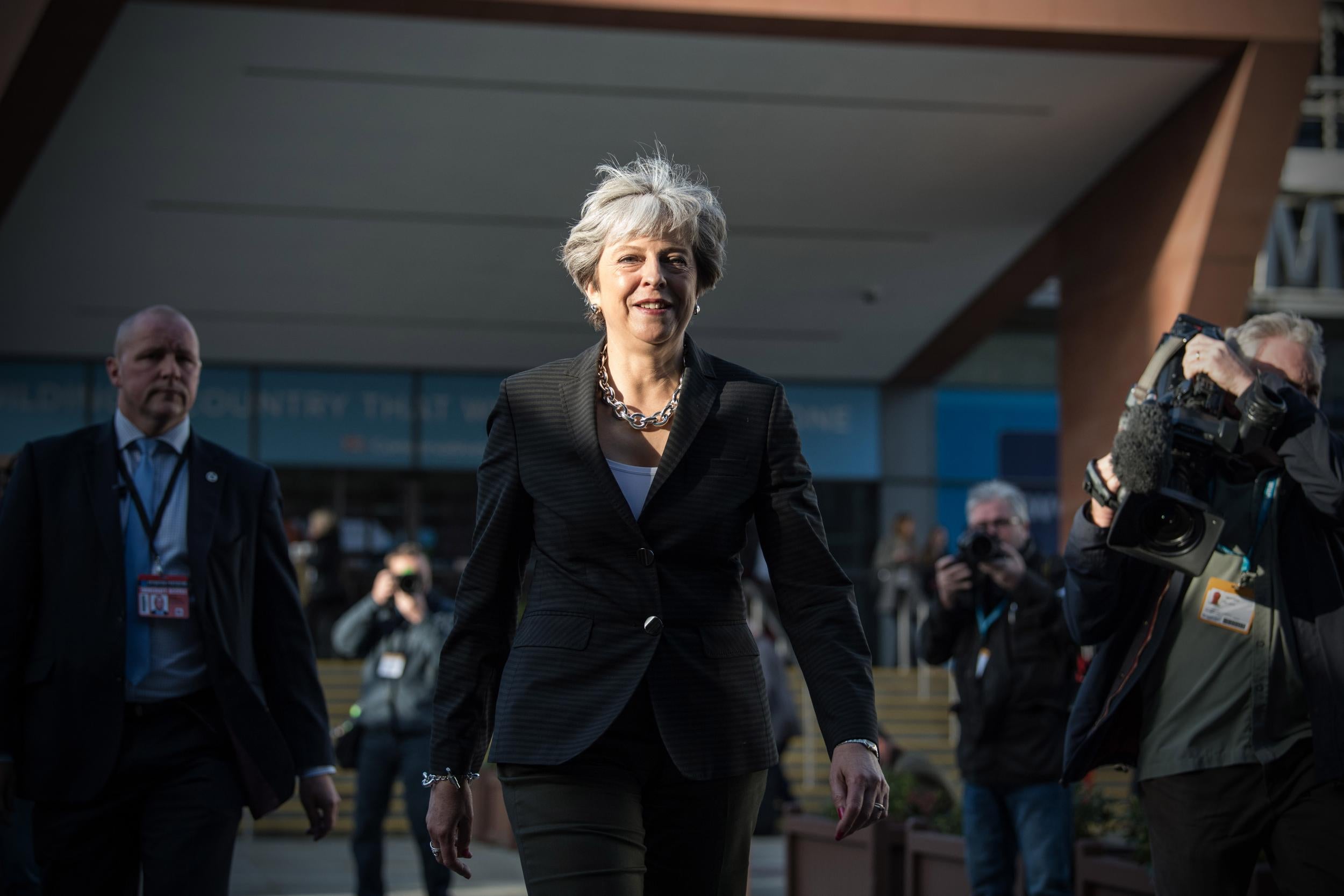 Theresa May faces a challenge from within her own party