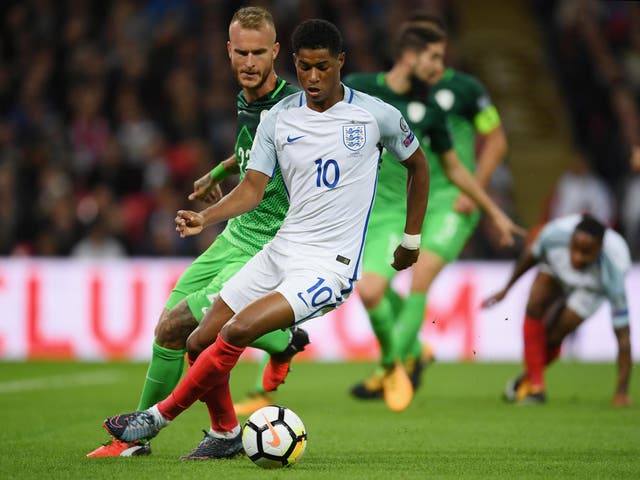 Marcus Rashford is one of England's big hopes ahead of the World Cup