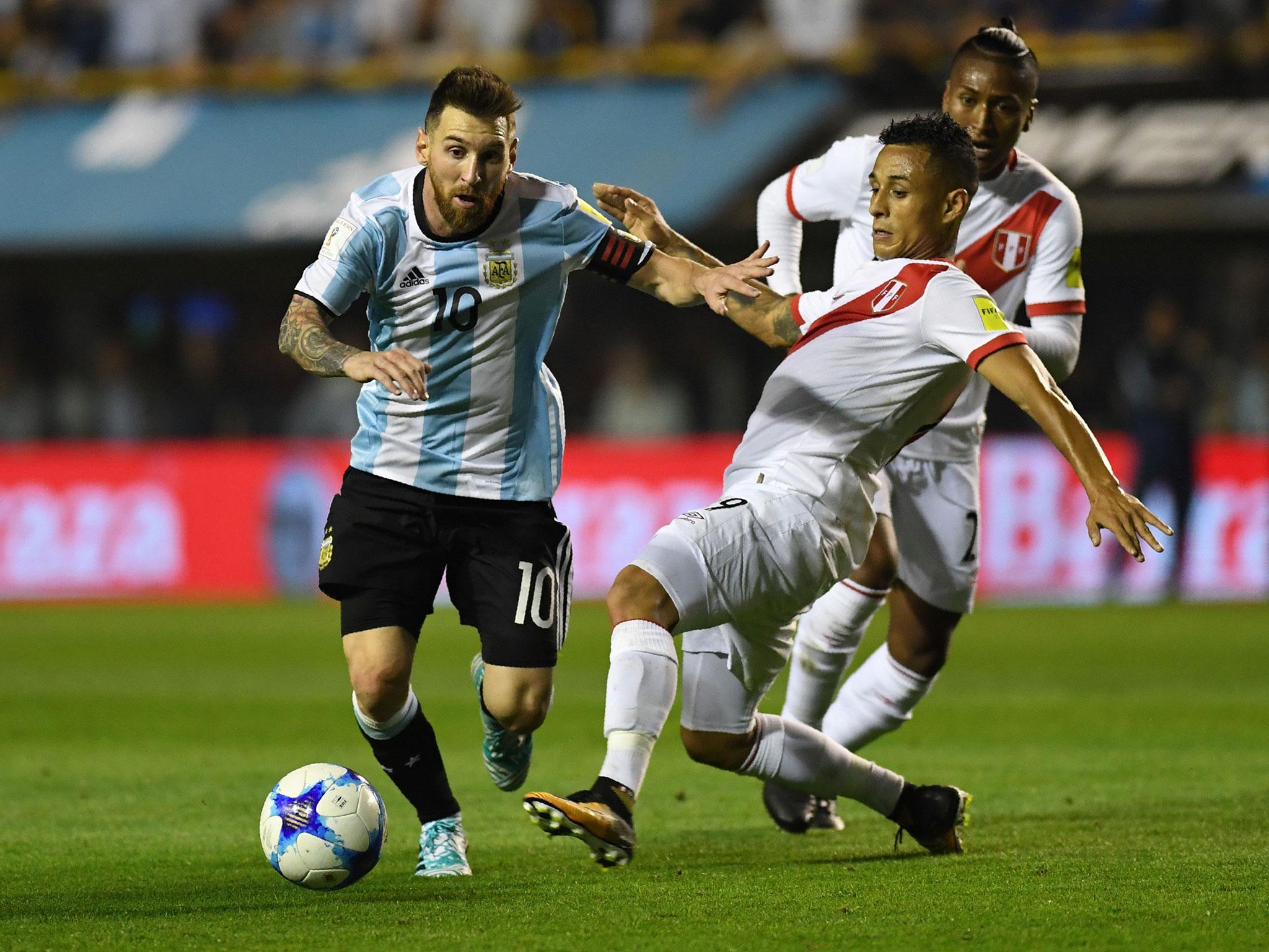 Messi couldn't inspire his team to overcome Peru