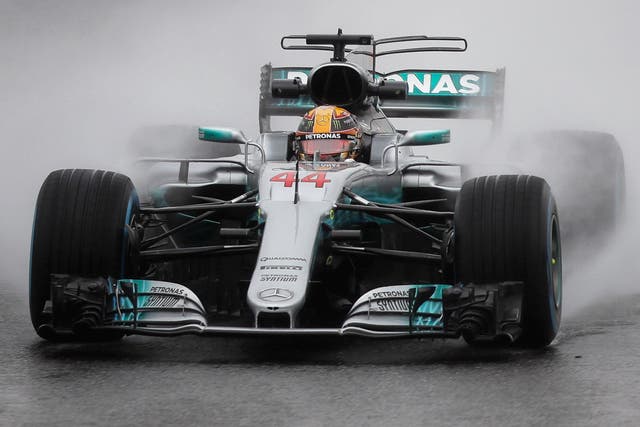 Lewis Hamilton is in more confident mood than he was a week ago in Malaysia