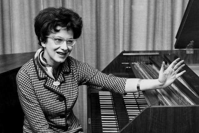 Rusickova in 1968. ‘Bach could help me after everything I’d been through,’ she said. ‘His music is above human suffering’