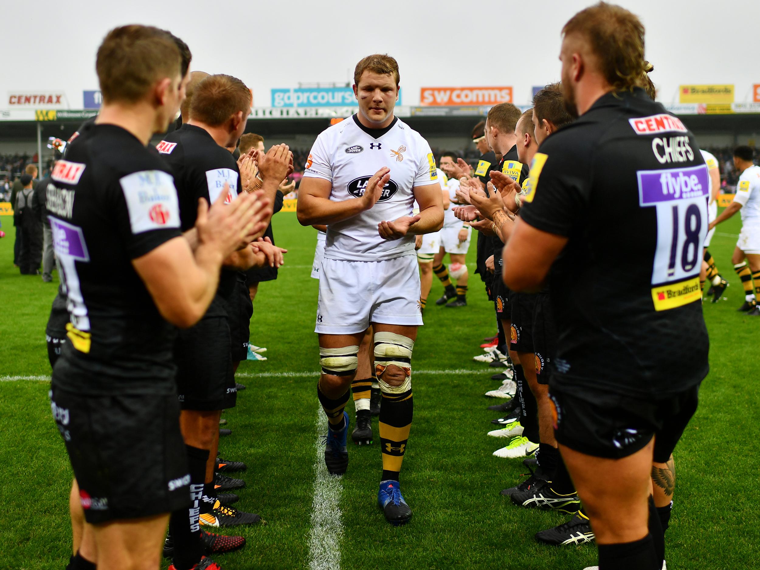 Launchbury will hope to lead Wasps to a second straight Premiership final
