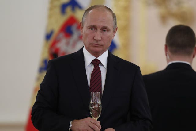 The Russian President celebrates his 65th birthday earlier this month