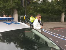 Tommy Robinson wrongly declares a ‘jihadi incident’ at the scene 