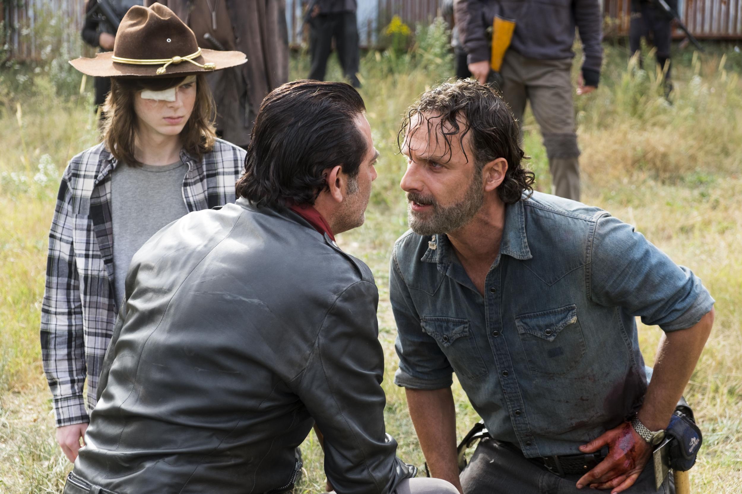 Rick’s faced his fair share of trauma over the past nine seasons (AMC)