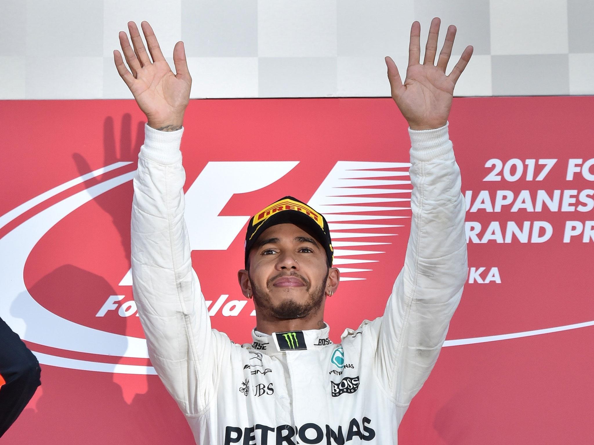 Lewis Hamilton can secure a fourth world title in the United States in two weeks' time