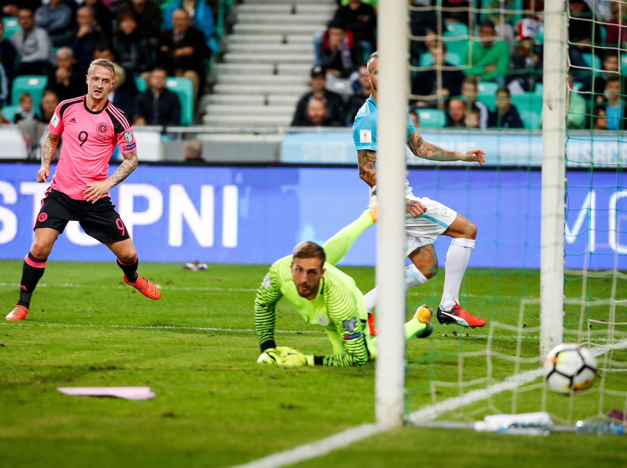 Griffiths opened the scoring for Scotland