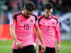 Scotland's World Cup hopes shattered in Slovenia