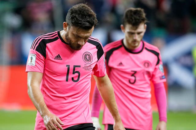 Scotland's World Cup dream is over
