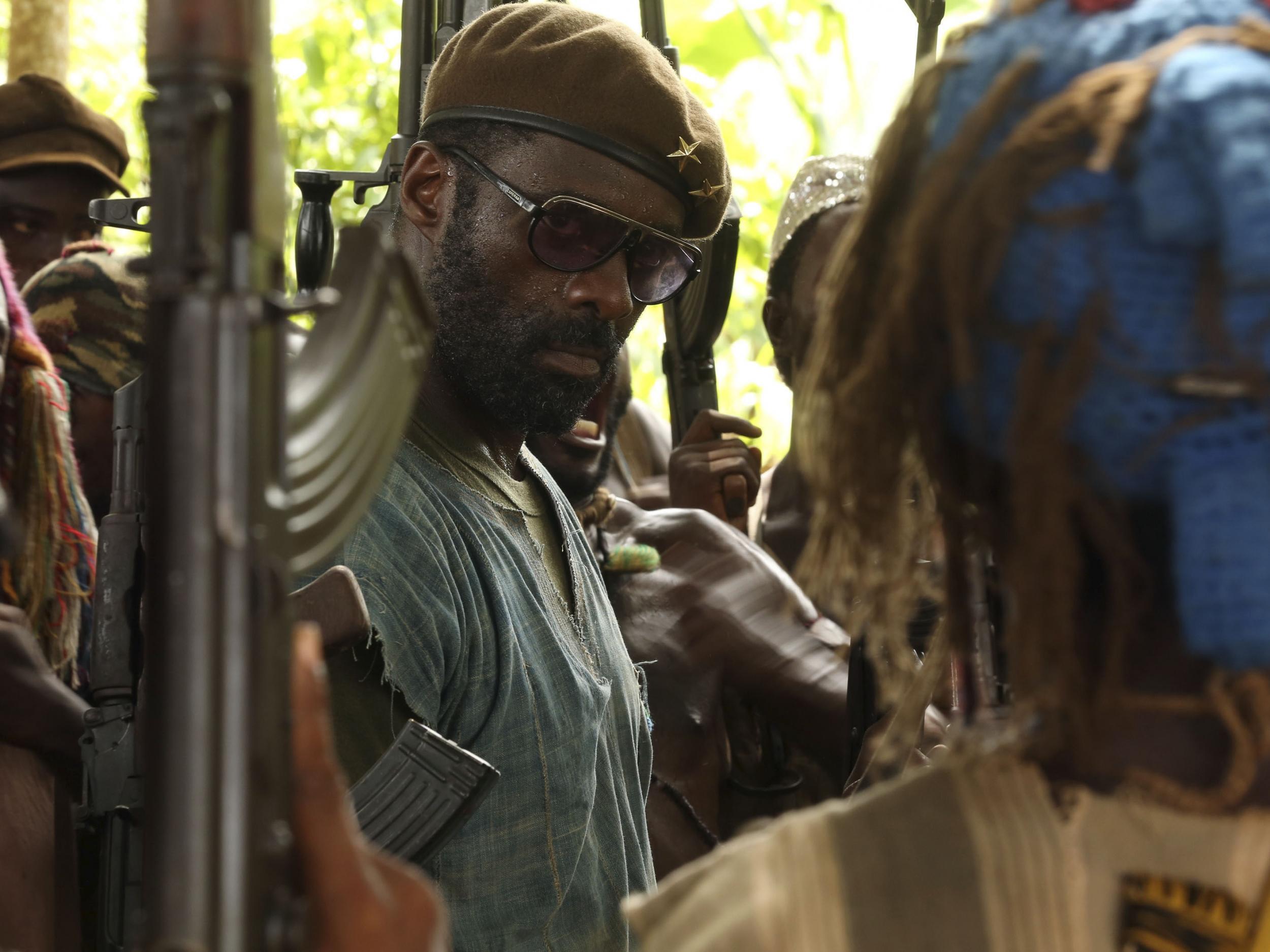 Strong characters: Elba as the Commandant in ‘Beasts of No Nation’