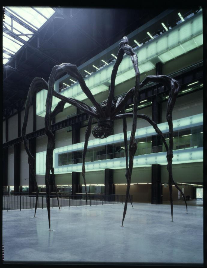 Louise Bourgeois’ ‘Maman’ (1999), a giant spider, was also installed at the Turbine Hall (Tate Photography)