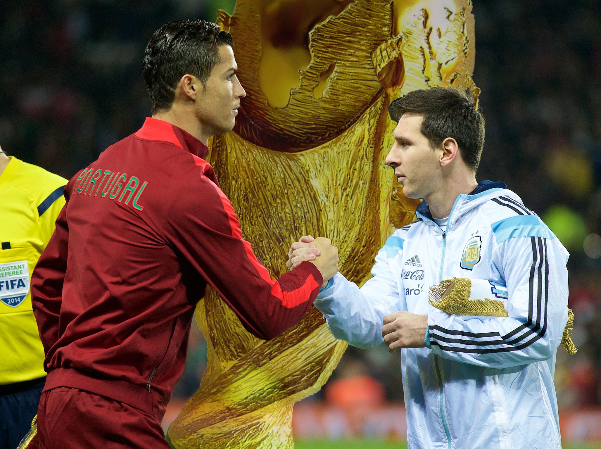 New shoot with Messi and Ronaldo could be a reference to one of