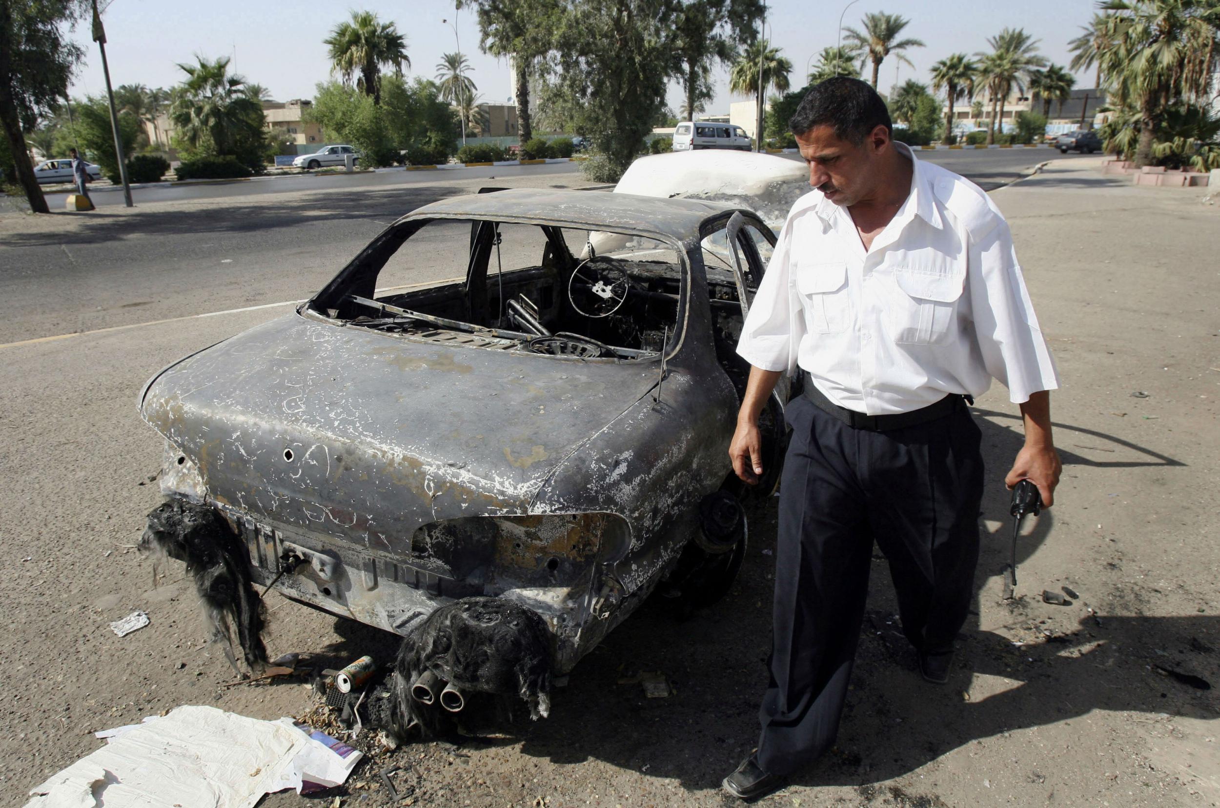 14 Iraqi civilians were killed in an incident in Baghdad involving Blackwater contractors in 2007
